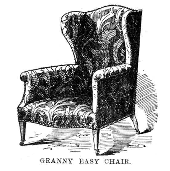 Granny Easy Chair restoration Sheffield
